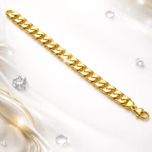 Royal Luxe Gold Cuban Bracelet